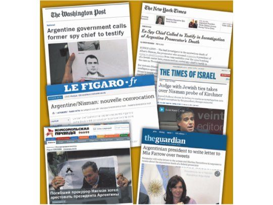 El mundo, fascinado con la saga Nisman y la historia de la SIDE