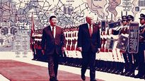 Archivo. Xi Jiping, Donald Trump y dos posturas distintas sobre el control de la IA.