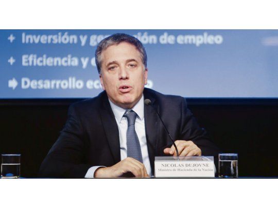 Cronograma. El ministro Nicolás Dujovne discutirá mañana con los gobernadores el texto final de la reforma. Luego se enviará al Congreso.