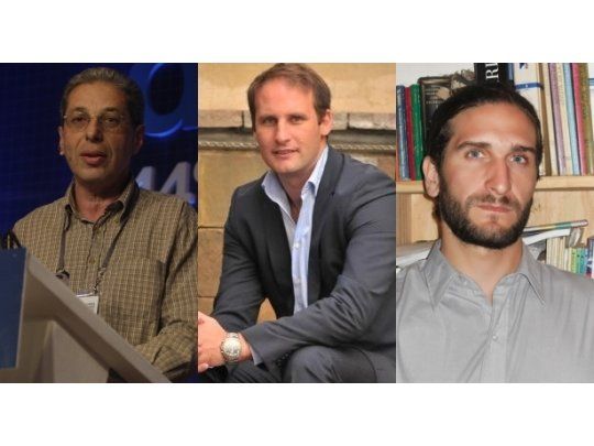 Daniel Marx, Rodrigo Álvarez y Andrés Asiain evaluaron la colocación de deuda anunciada por el Gobierno.