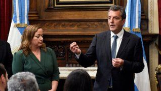 Cecilia Moreau apoyó la candidatura de Cristina Kirchner y pidió por la de Sergio Massa.