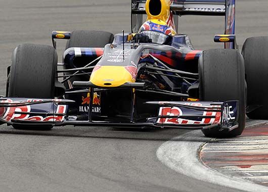 El Red Bull de Mark Webber.