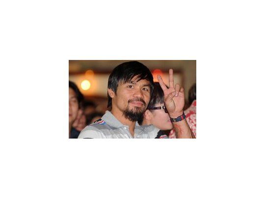 Aceptó. Manny Pacquiao confirmó que peleará con Floyd Mayweather el 5 de mayo en Las Vegas.