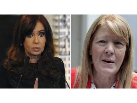 Cristina de Kirchner y Margarita Stolbizer