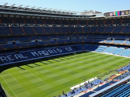 El estadio Santiago Bernabeu, en Madrid.