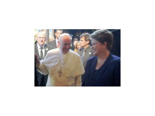 Será el tercer encuentro entre el Papa y la mandataria brasileña.