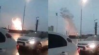 Explosión en La Matanza en medio del temporal en AMBA.&nbsp;