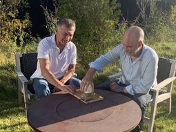 horacio rodriguez larreta se mostro con mauricio macri en el sur: compartimos valores horacio rodriguez larreta se mostro con mauricio macri en el sur: compartimos valores