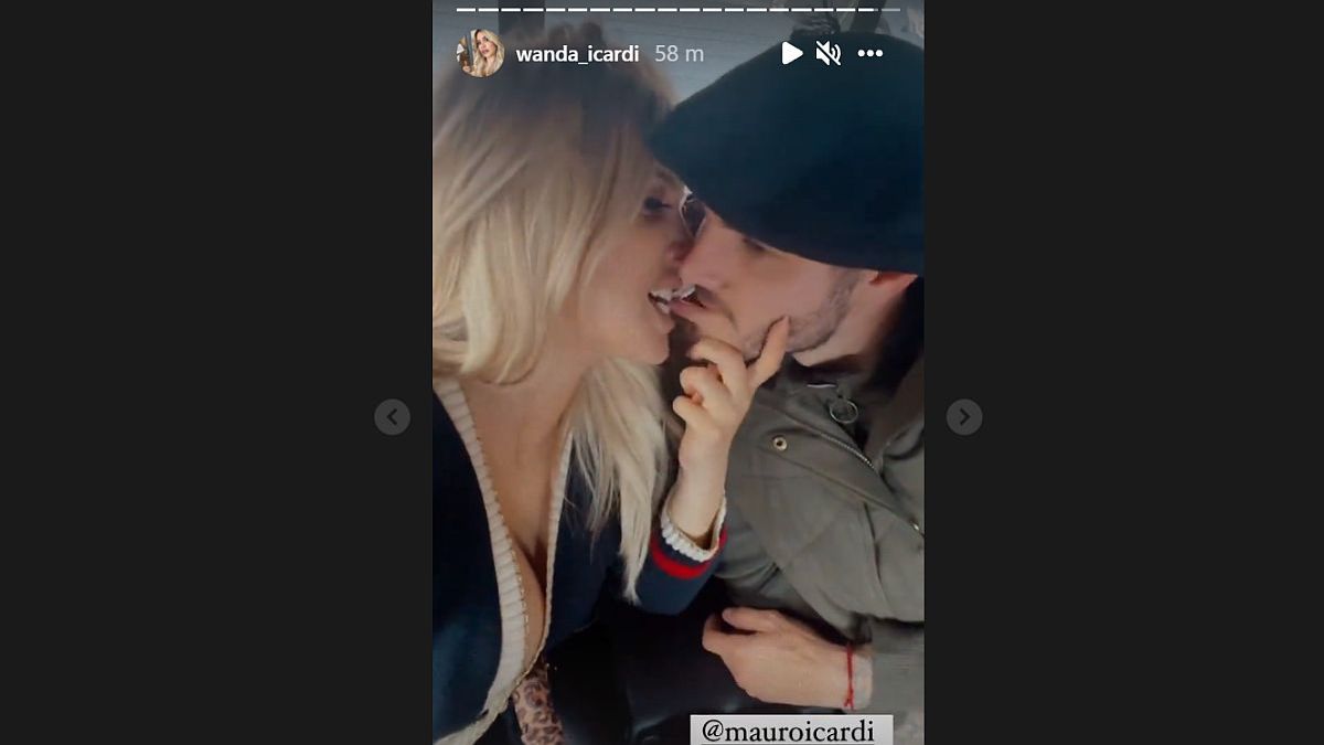 Wanda Nara and Mauro Icardi sealed the peace with a storie