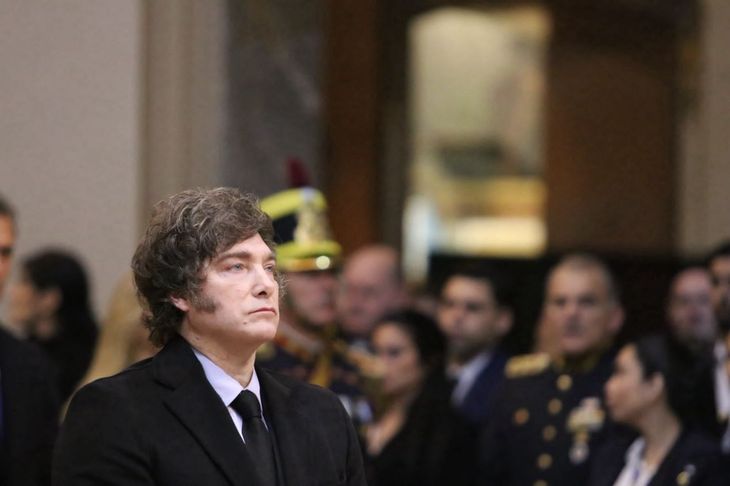 Javier Milei asistirá a una nueva edición del Tedeum (imagen de archivo). Javier Milei asistirá a una nueva edición del Tedeum (imagen de archivo).