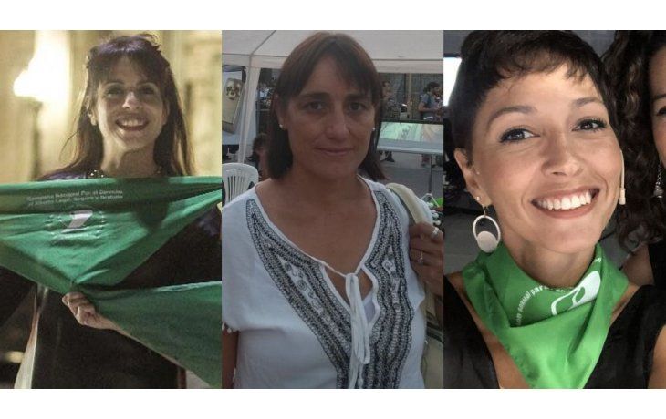 ámbito.com | Victoria Donda, Romina Del Pla y Mayra Mendoza