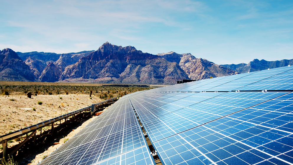 Parque solar en Cafayate.