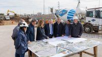 El presidente Alberto Fernández supervisó diferentes obras públicas.&nbsp;