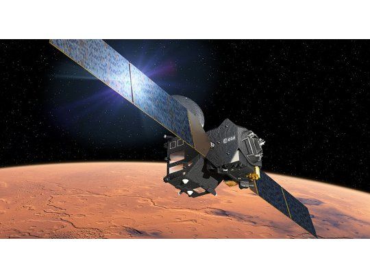 Confirman aterrizaje de la sonda europea en Marte, pero el módulo no emite señal
