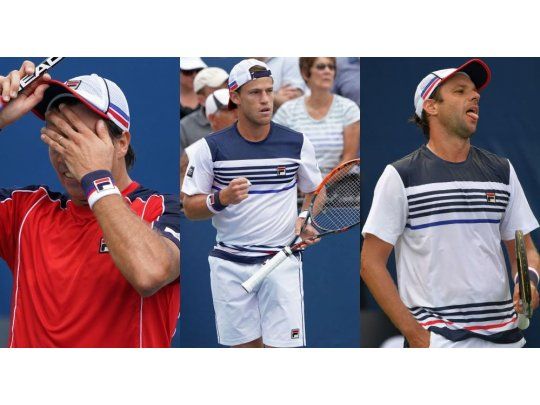 Berlocq, Schwartzman y Zeballos, las tres caras argentinas en la jornada del Us Open.