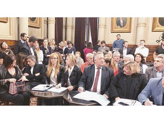 Diputados: oposición lleva al recinto trifulca de fondo sojero