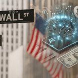 Wall Street aprovechó el impulsode las acciones tecnológicas vinculadas a la inteligencia artificial (IA). Wall Street aprovechó el impulsode las acciones tecnológicas vinculadas a la inteligencia artificial (IA).