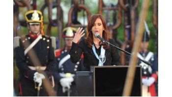 ámbito.com | Cristina en San Pedro en el acto por el Día de la Soberanía.