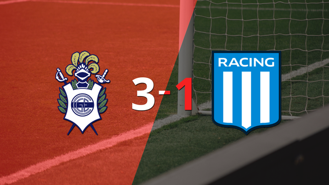 En su casa, Gimnasia vence 3 a 1 a Racing Club