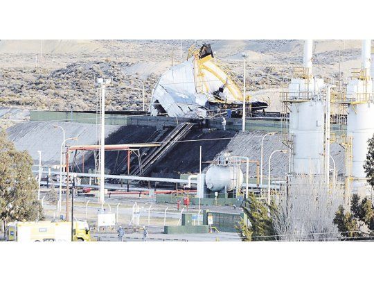 COLAPSO. El tanque se averió en agosto del 2015 generando el derrame de hidrocarburo.