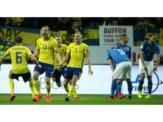 Italia no pudo ante Suecia y quedó contra las cuerdas