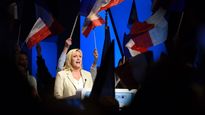 La candidata de la extrema derecha a la presidencia de Francia, Marine Le Pen.