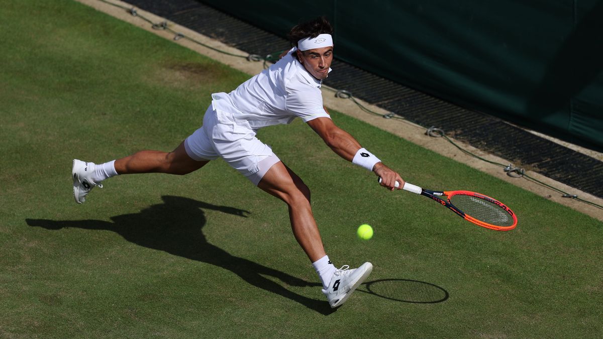 Comesaña fell to Musetti and put an end to an unforgettable Wimbledon