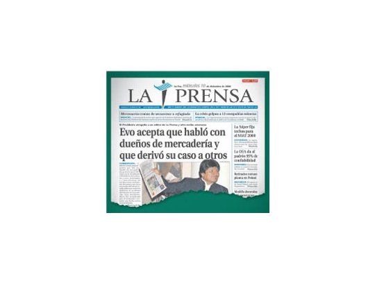 Desató Evo la furia de toda la prensa boliviana