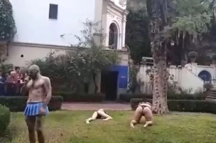 Controversy: nudist performance in a Buenos Aires museum generated repudiation on social networks