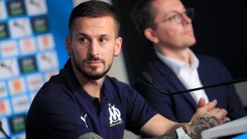Darío Benedetto fue presentado en Olympique de Marsella.