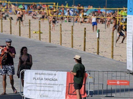 La temporada de verano se vio fuertemente afectada por los rebrotes en Catalu&ntilde;a.