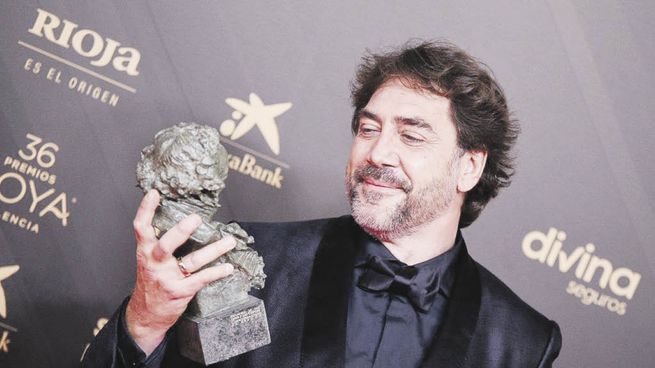 goya. Javier Bardem, mejor actor en la noche de los premios Goya.