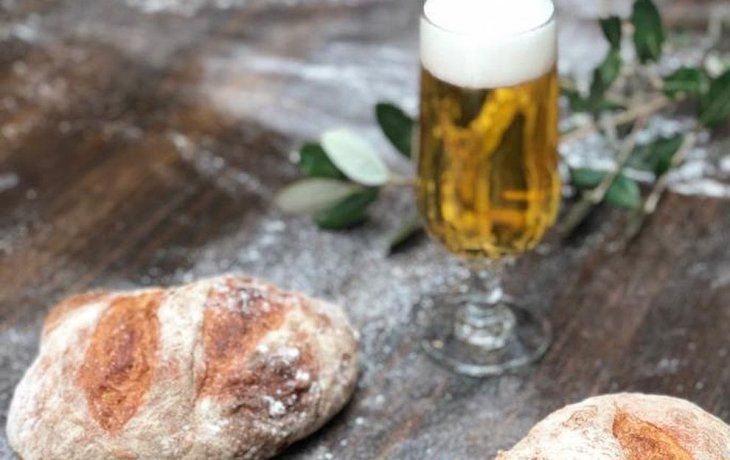 Pan de cerveza.&nbsp;