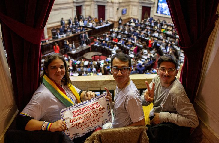 Diputados aprobó y giró al Senado la nueva ley integral de VIH, tuberculosis y hepatitis