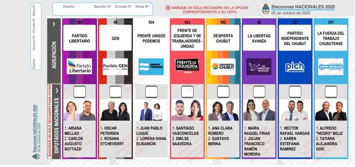 BUP de Chubut. BUP de Chubut.