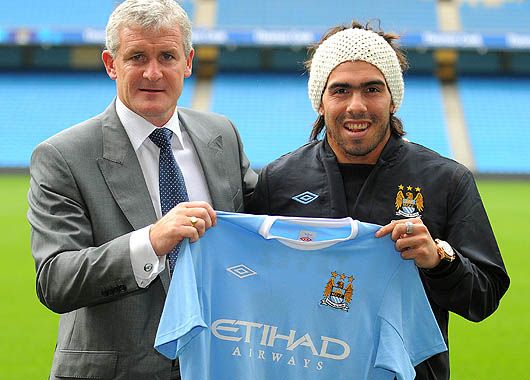 Tevez era la prioridad del City.