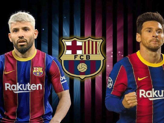 ¿El Kun Aguero se muda a Barcelona para estar más cerca de su amigo Messi? 