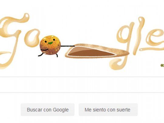 El Doodle en homenaje al falafel.