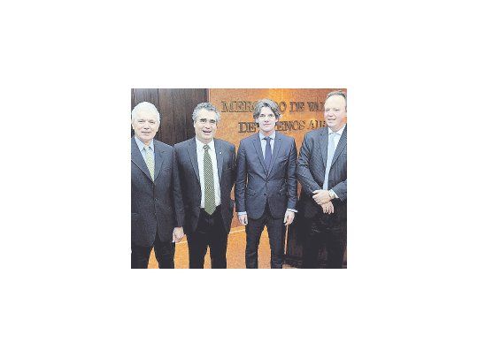 Vanoli se reunió con el Merval