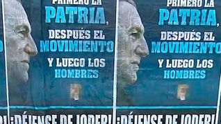 ¡dejense de joder!, el mensaje a alberto y cristina que aparecio en las calles