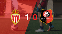 stade rennes no pudo con monaco y cayo 1-0