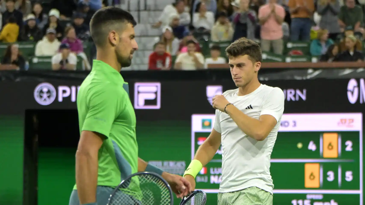 Djokovic’s surprise elimination in Indian Wells