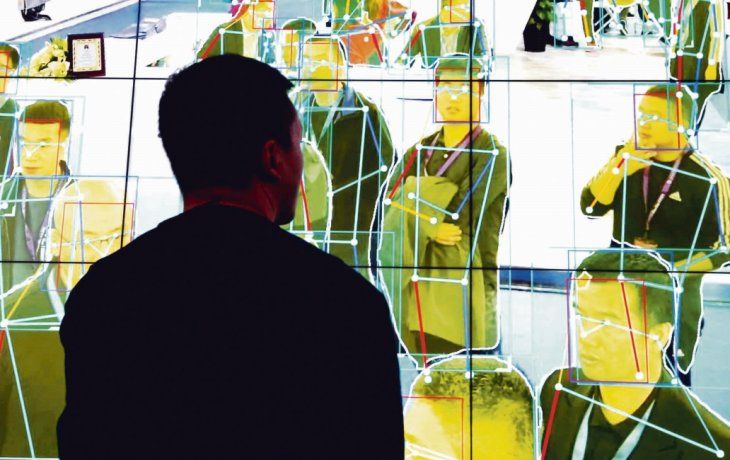 AVANCES. El reconocimiento facial es el campo que cuenta con mayor presupuesto. Solo en 2018 se destinaron 2,7 mil millones de dólares, el 23% del total de las inversiones en inteligencia artificial del mundo.