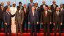 Xi Jinping junto a líderes africanos, en un Foro China-África.