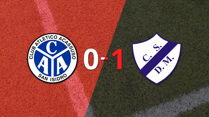 Con gol de Rodrigo Cao, Dep. Merlo se impuso 1 a 0 ante Acassuso