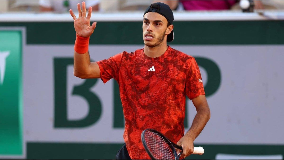 Cerúndolo lost in the tie-break of the fifth set and was eliminated from Roland Garros