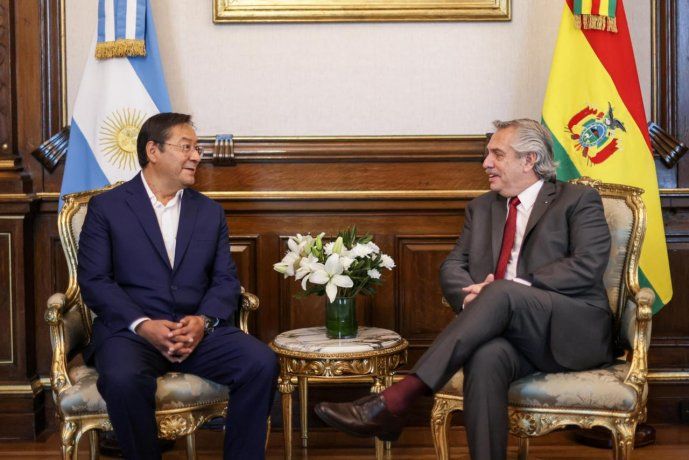 Alberto Fernández se reunió con Luis Arce para avanzar en las negociaciones por la compra de gas.
