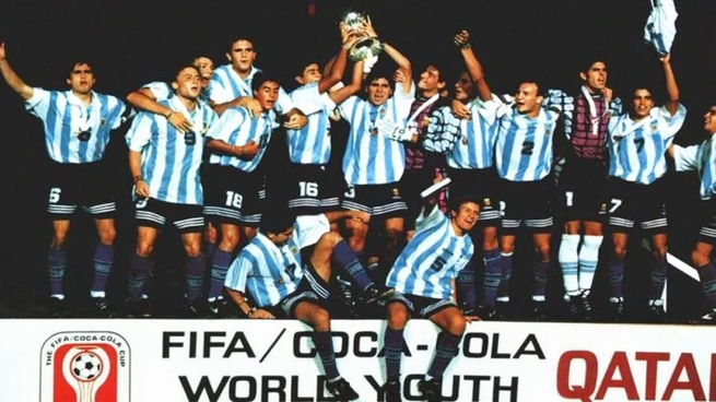El exfútbolista conformó el plantel de la Selección Argentina sub 20 en Qatar 1995.