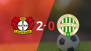bayer leverkusen se quedo con el triunfo en la ida
