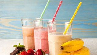 Estos licuados son ideales para la primavera porque están hechos con frutas de estación.